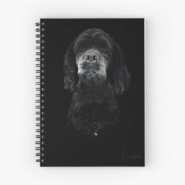 Item preview, Black Cocker Spaniel Portrait  designed and sold by DeeplineArt.