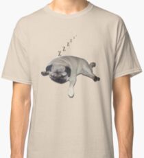 Sleeping Pug Classic T-Shirt