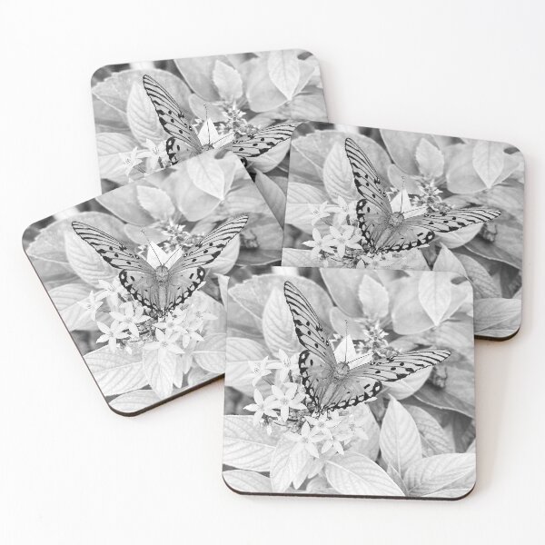 Item preview, Butterfly in black and white designed and sold by AuntieSugarCo.