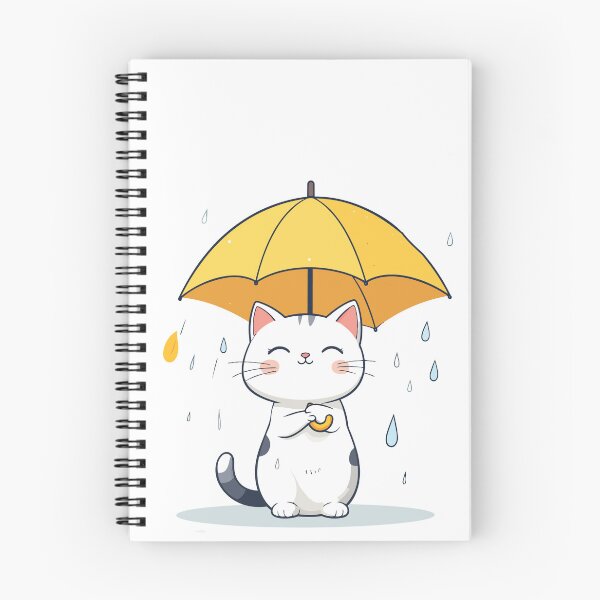 Item preview, Cute kitten in the rain designed and sold by smileykty.