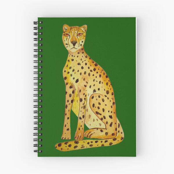 Item preview, Sitting Cheetah on Green designed and sold by MyCraftyNell.