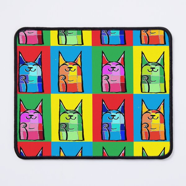 Item preview, kittens cat pop art 123 kitty 123 fun designed and sold by LowEndGraphics.