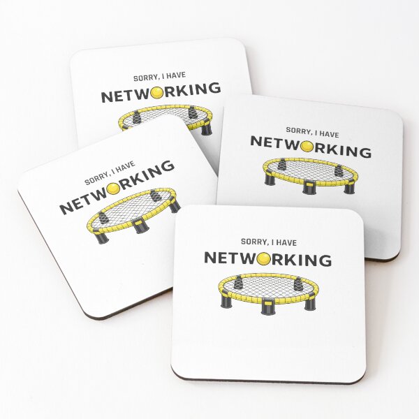 Item preview, Sorry, I Have Networking – Roundnet Humor Design designed and sold by Ombrya.