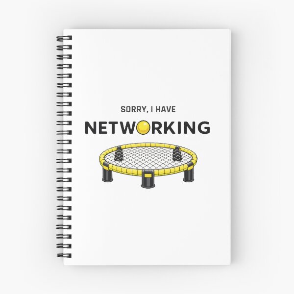 Item preview, Sorry, I Have Networking – Roundnet Humor Design designed and sold by Ombrya.