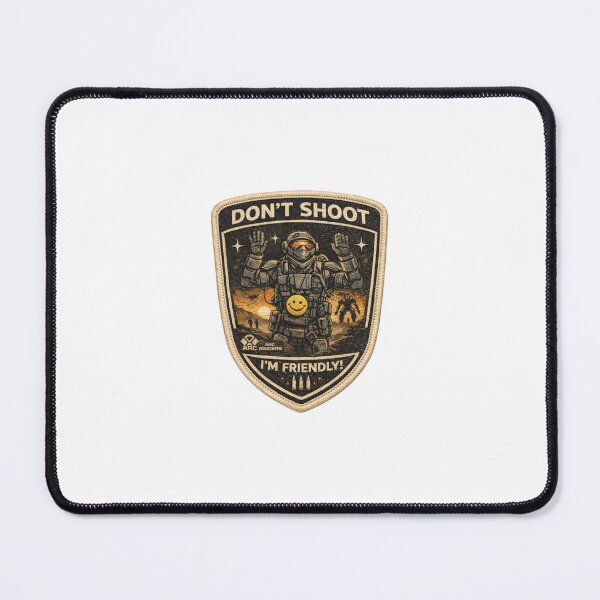 Item preview, Arc Raiders - Don’t Shoot I’m Friendly Vintage Sci Fi Gamer designed and sold by samgen6.