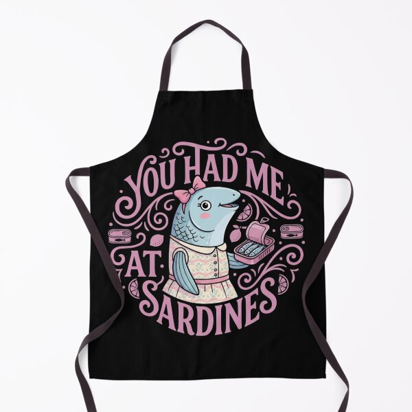 Item preview, Cute Sardines with Quote designed and sold by Dreambigdigital.