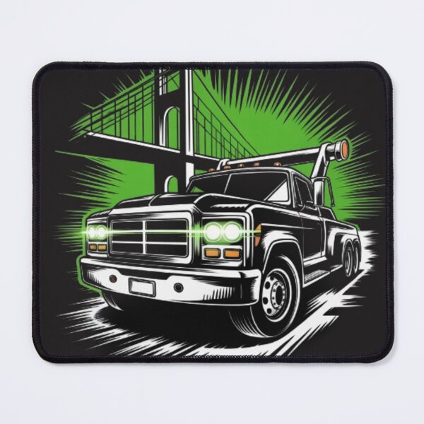 Item preview, Urban Tow Truck Illustration | Bold Street Truck Graphic Design designed and sold by dortmond.