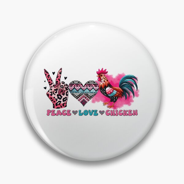 Item preview, Peace Love Chicken designed and sold by TZehrfeldPhotos.