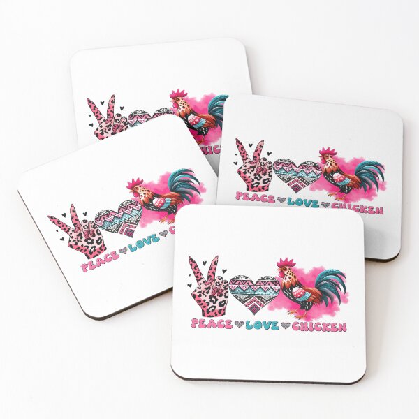 Item preview, Peace Love Chicken designed and sold by TZehrfeldPhotos.