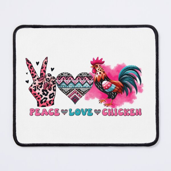 Item preview, Peace Love Chicken designed and sold by TZehrfeldPhotos.