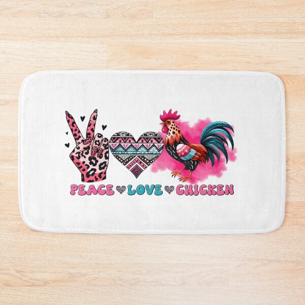 Item preview, Peace Love Chicken designed and sold by TZehrfeldPhotos.