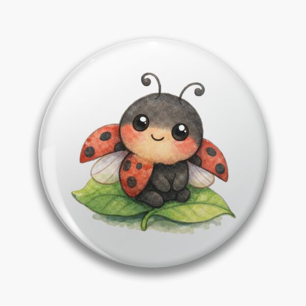 Item preview, Ladybug on Leaf designed and sold by Fernova.