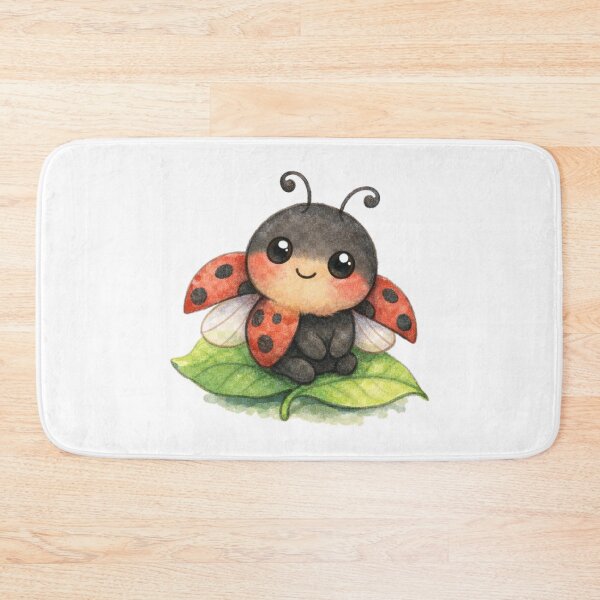 Item preview, Ladybug on Leaf designed and sold by Fernova.