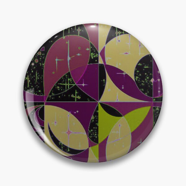 Item preview, analog frequency solarize 4 distressed colorful geometric artwork designed and sold by SmashingDeals.