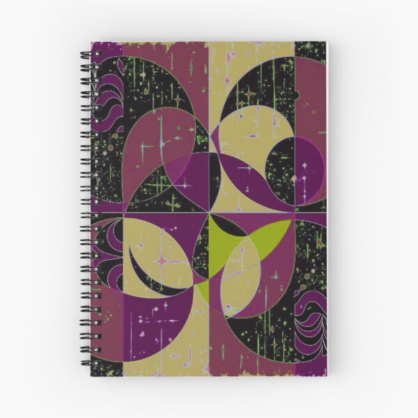 Item preview, analog frequency solarize 4 distressed colorful geometric artwork designed and sold by SmashingDeals.