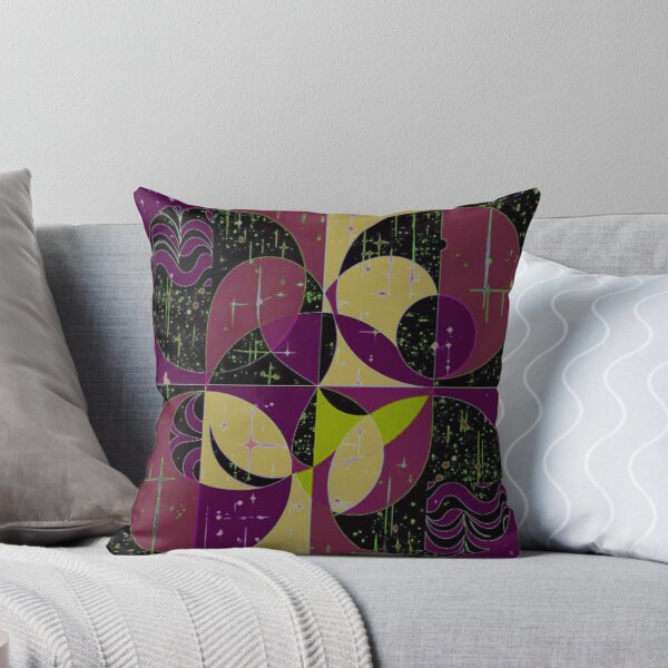 Item preview, analog frequency solarize 4 distressed colorful geometric artwork designed and sold by SmashingDeals.