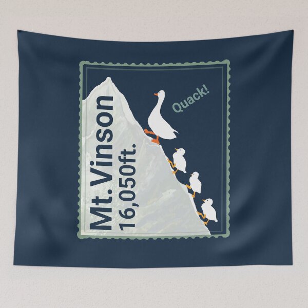 Item preview, Funny ducks climbing Mount Vinson. Quack! designed and sold by MiFree.