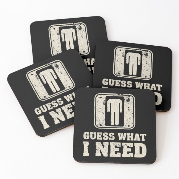Item preview, Guess What I Need Restroom Sign Funny Minimal designed and sold by LunaMagicStudio.