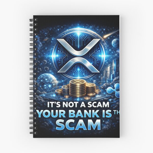 Item preview, Funny XRP Crypto Design – “It’s Not a Scam” designed and sold by Olivier Grau.