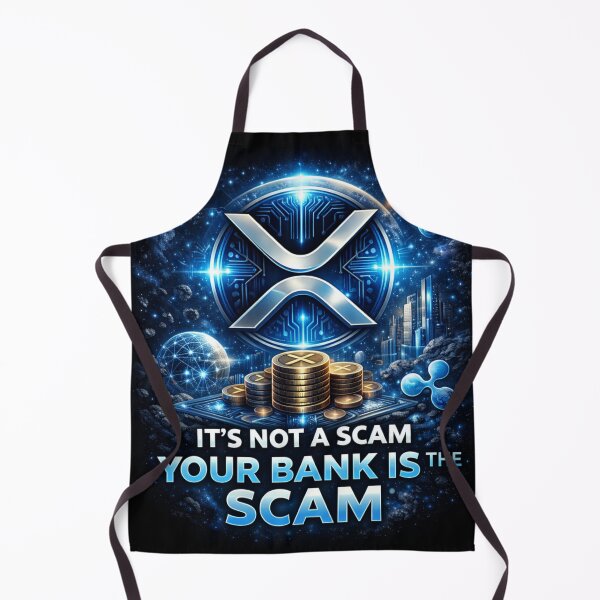 Item preview, Funny XRP Crypto Design – “It’s Not a Scam” designed and sold by Olivier Grau.