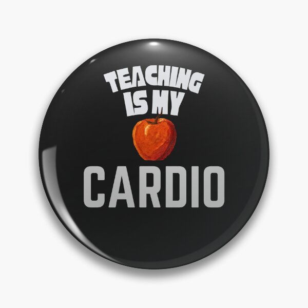 Item preview, Teaching Is My Cardio Shirt – Funny Teacher Workout Humor Tee designed and sold by AdicretorDesign.