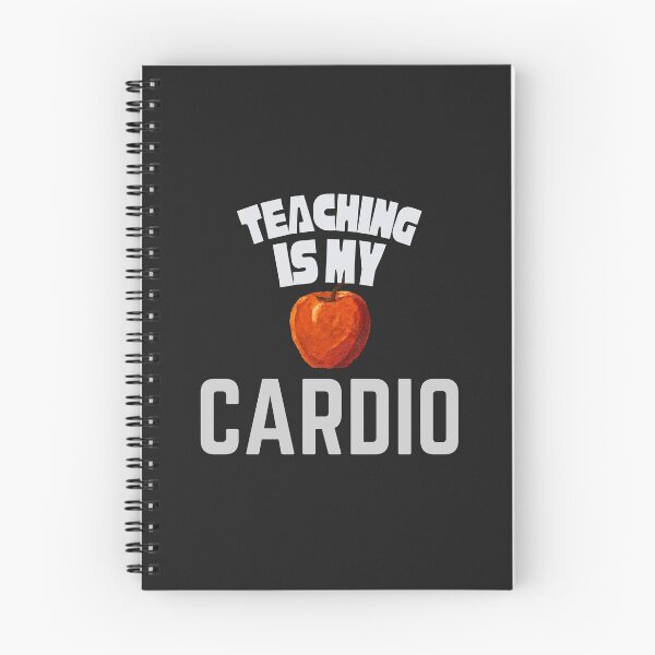 Item preview, Teaching Is My Cardio Shirt – Funny Teacher Workout Humor Tee designed and sold by AdicretorDesign.
