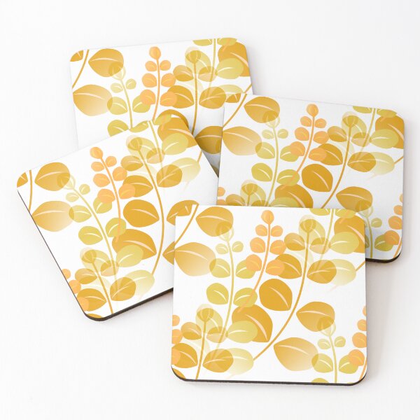 Item preview, Retro 60's 70's Leaf Pattern in Fall Colors designed and sold by MellowCat.