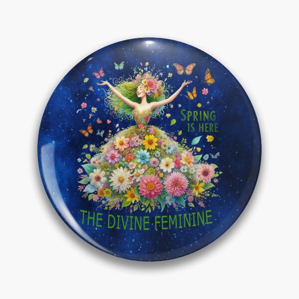 Item preview, Ostara — Spring Is Here, The Divine Feminine in Bloom designed and sold by MysticOzzy.
