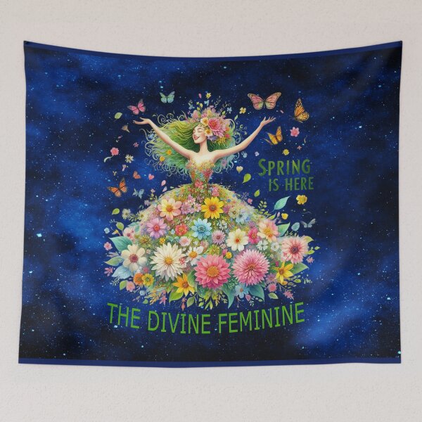 Item preview, Ostara — Spring Is Here, The Divine Feminine in Bloom designed and sold by MysticOzzy.