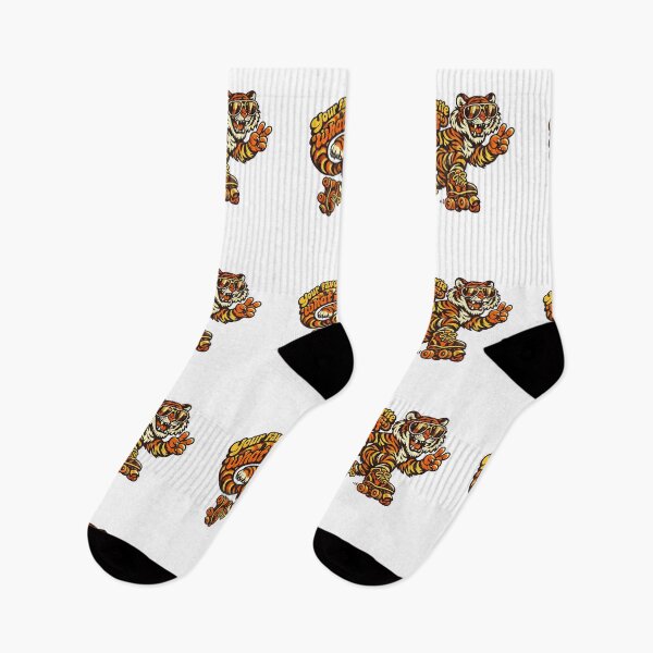 Item preview, Retro Roller Skating Tiger - Your Favorite What If Vintage Mascot Art designed and sold by t-patterns.