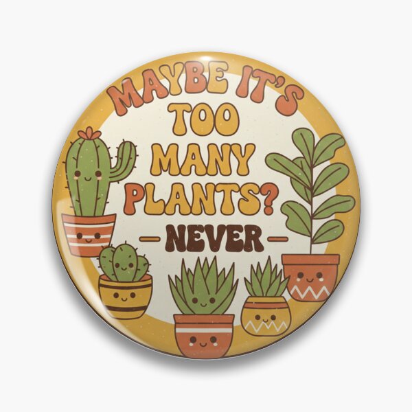 Item preview, Maybe It’s Too Many Plants Sticker designed and sold by colorvision1.