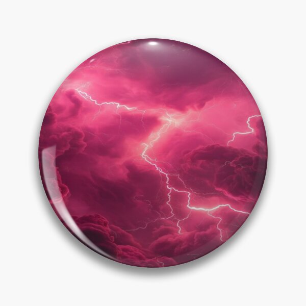 Item preview, Pink Thundercloud Electric Blast Artwork  designed and sold by NivyasArtistry.