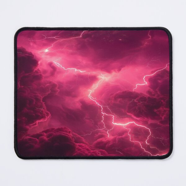 Item preview, Pink Thundercloud Electric Blast Artwork  designed and sold by NivyasArtistry.