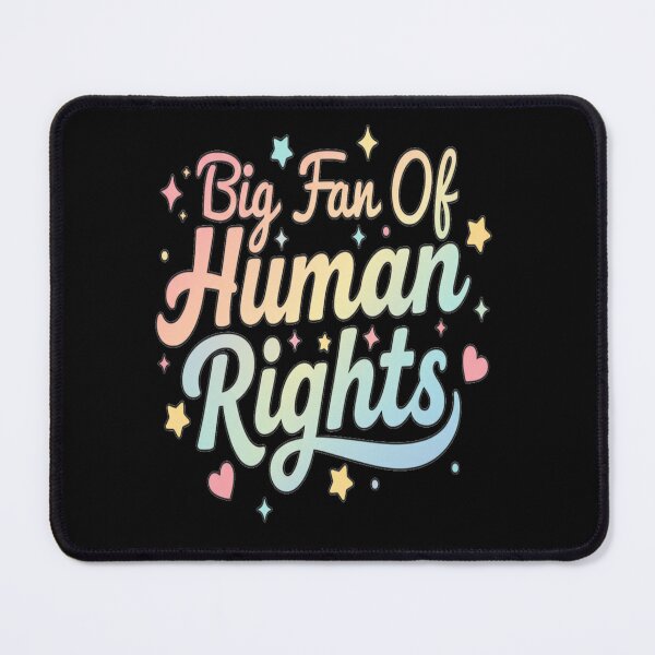 Item preview, Big Fan of Human Rights designed and sold by Meryem Mamouni.