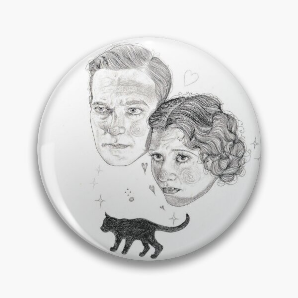 Item preview, David Manners and Jacqueline Wells in The Black Cat designed and sold by hauntingofmolly.