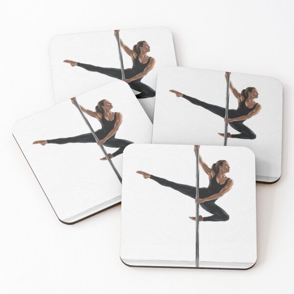 Item preview, Extended Leg Hang Pole Dance Art designed and sold by Shine&Spin.