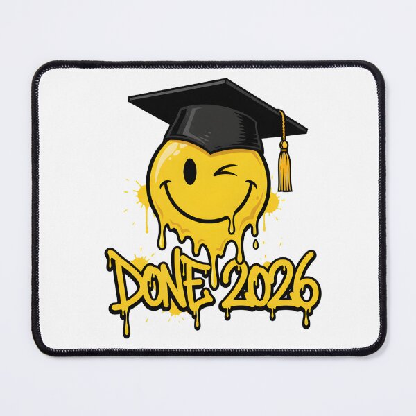Item preview, Urban Melting Smiley Done 2026 Graduation designed and sold by Kvarny.