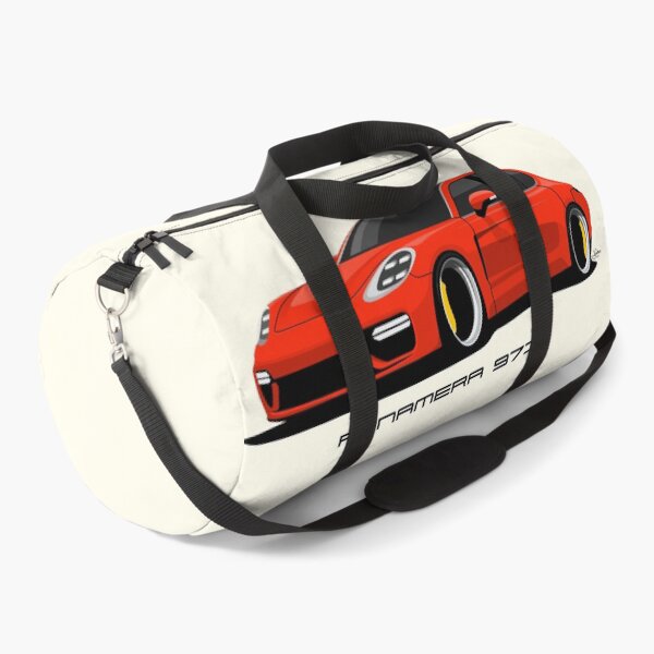 Item preview, Red 971 Panamera illustration designed and sold by blackdogshop.