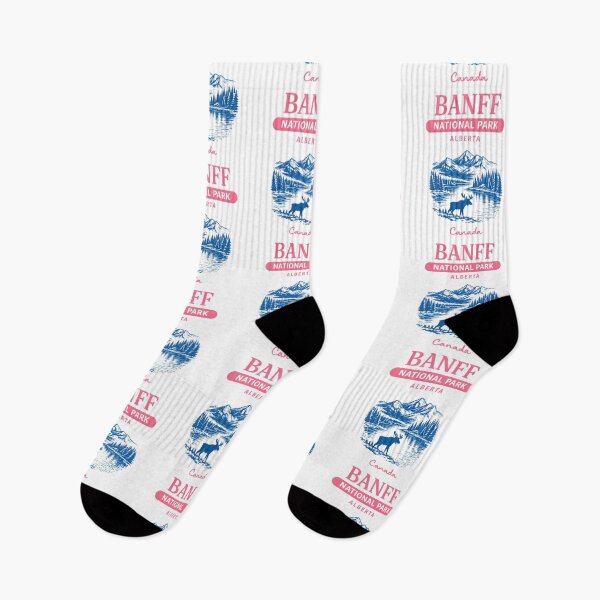 Item preview, Banff National Park Alberta Canada Cute Pastel Landscape designed and sold by HowToCanadian.