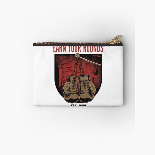 Item preview, Earn Your Rounds - Vintage Boxing Gloves Gym Training Design designed and sold by BuiltByDiscipline.