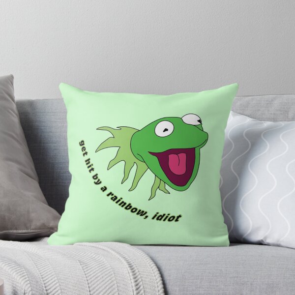Item preview, Kermit The Frog  "get hit by a rainbow, idiot" designed and sold by trblmkrspace.