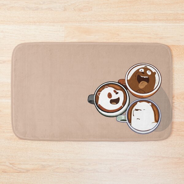 Item preview, We Bare Bears Latte Mugs  designed and sold by pizzadrip.