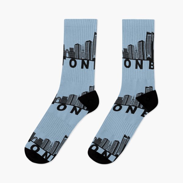 Item preview, Boston Skyline Silhouette  designed and sold by Phat Dog Designs .