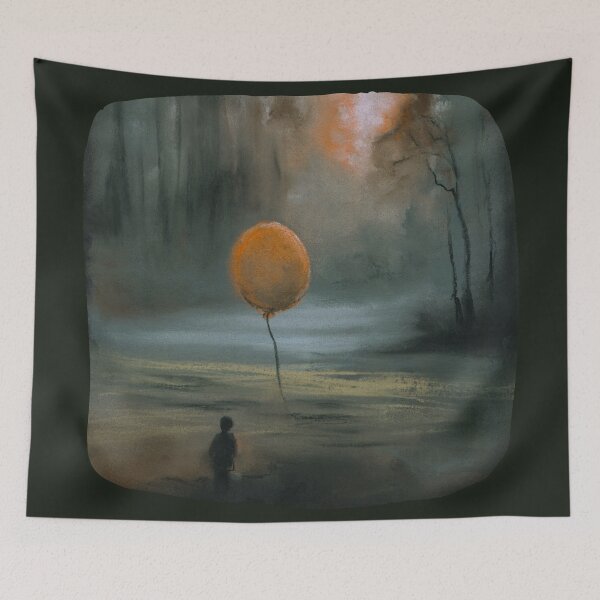 Item preview, Moody Pennywise Clown Dark Art designed and sold by Dariia Zhyrova.