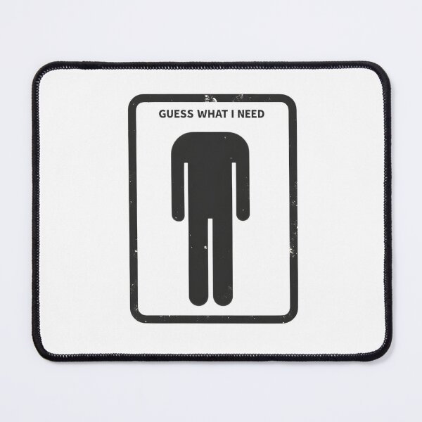 Item preview, Guess What I Need Restroom Sign Funny Minimal designed and sold by LunaMagicStudio.