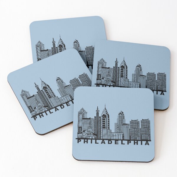 Item preview, Philadelphia Skyline Silhouette  designed and sold by Phat Dog Designs .