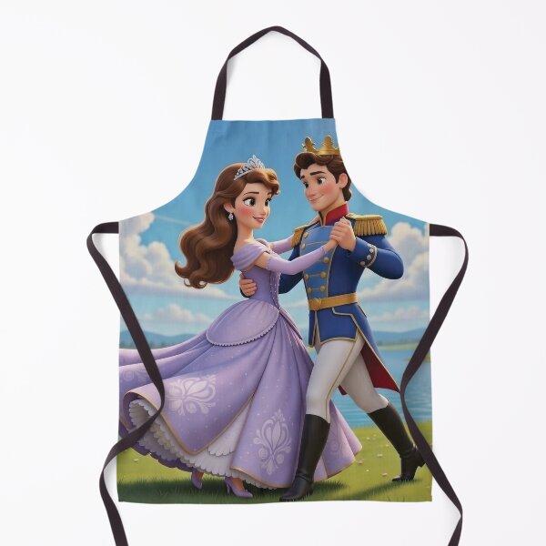 Item preview, Romantic Princess and Prince Dancing by Lake Fairy Tale designed and sold by Foxglovers Studio .