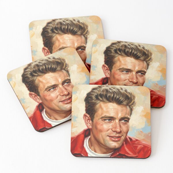 Item preview, The Rebel’s Smile: Radiant James Dean Portrait designed and sold by Art's Diner.