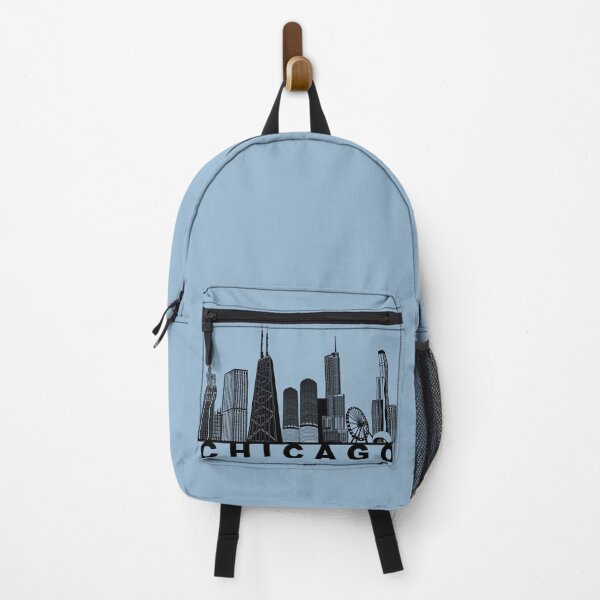 Item preview, Chicago Skyline Silhouette  designed and sold by Phat Dog Designs .