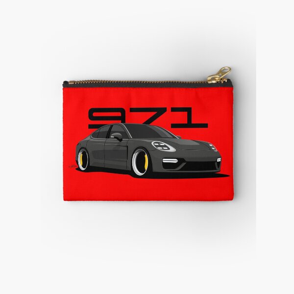 Item preview, Black 971 Panamera illustration designed and sold by blackdogshop.